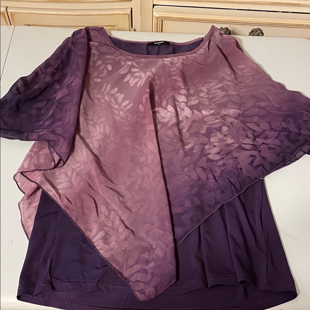 Chic Women's Purple Blouse